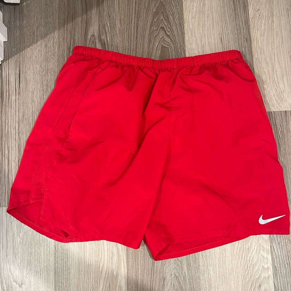 Men’s Red Nike shorts Large